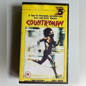 RARE Jamaican Movie COUNTRYMAN VHS - Unique NYC 718 Area Code Indie Distribution